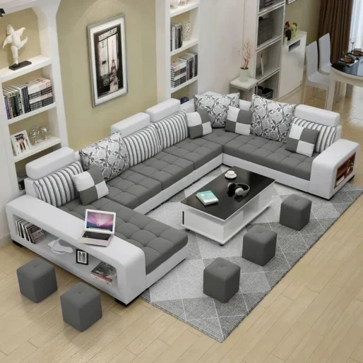 8 Seater L-Shape Sofa